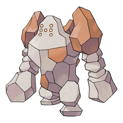 바위 타입 포켓몬 레지락의 이미지