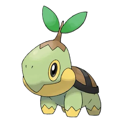 풀 타입 포켓몬 모부기의 이미지