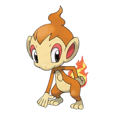 불꽃 타입 포켓몬 불꽃숭이의 이미지