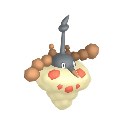 벌레/풀 타입 포켓몬 도롱마담의 이미지