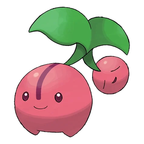 풀 타입 포켓몬 체리버의 이미지