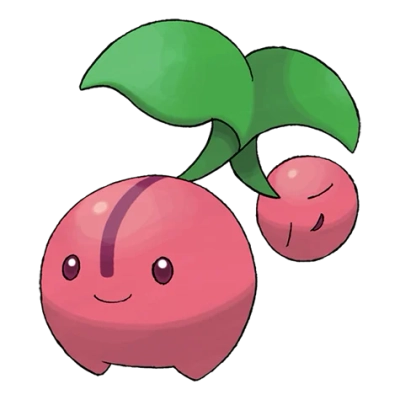 풀 타입 포켓몬 체리버의 이미지