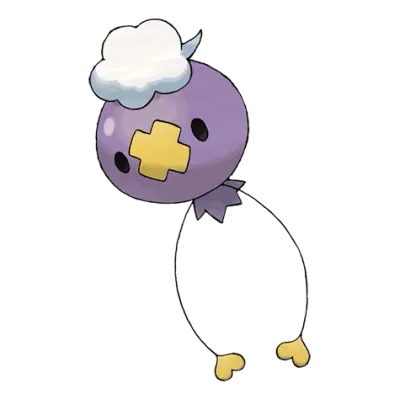 고스트/비행 타입 포켓몬 흔들풍손의 이미지