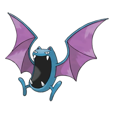 독/비행 타입 포켓몬 골뱃의 이미지