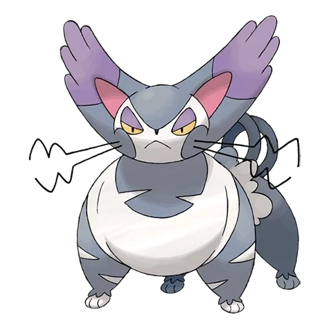 노말 타입 포켓몬 몬냥이의 이미지