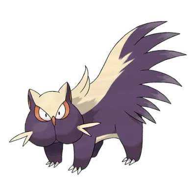 독/악 타입 포켓몬 스컹뿡의 이미지