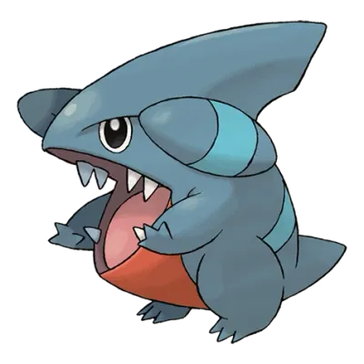 드래곤/땅 타입 포켓몬 딥상어동의 이미지