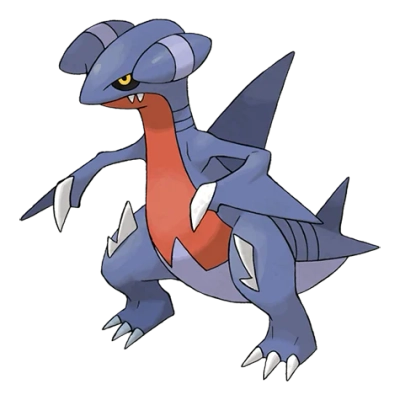 드래곤/땅 타입 포켓몬 한바이트의 이미지