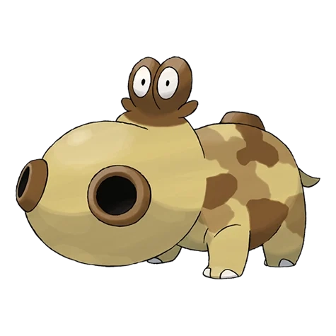 땅 타입 포켓몬 히포포타스의 이미지