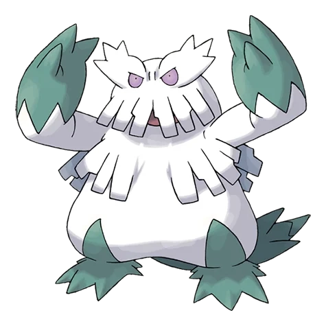 풀/얼음 타입 포켓몬 눈설왕의 이미지