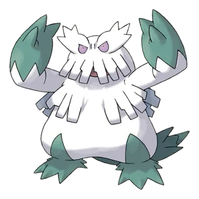 풀/얼음 타입 포켓몬 눈설왕의 이미지