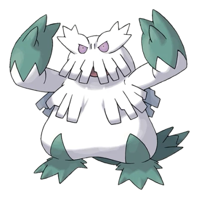 풀/얼음 타입 포켓몬 눈설왕의 이미지