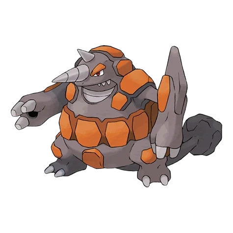 땅/바위 타입 포켓몬 거대코뿌리의 이미지