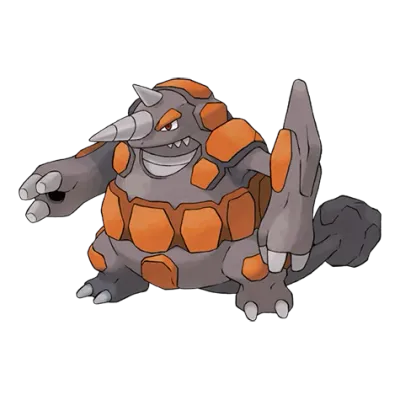 땅/바위 타입 포켓몬 거대코뿌리의 이미지
