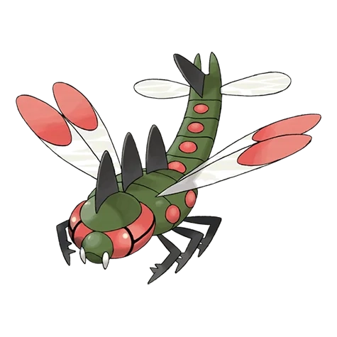 벌레/비행 타입 포켓몬 메가자리의 이미지