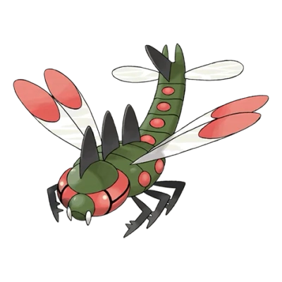 벌레/비행 타입 포켓몬 메가자리의 이미지