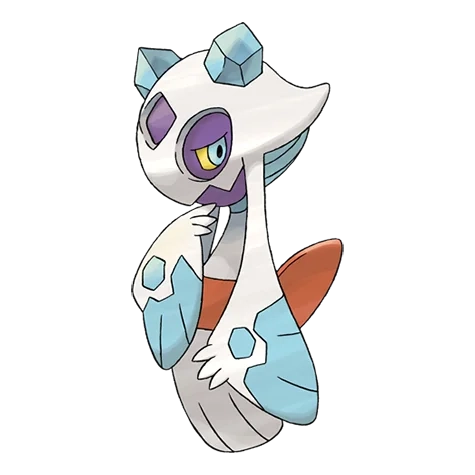 얼음/고스트 타입 포켓몬 눈여아의 이미지