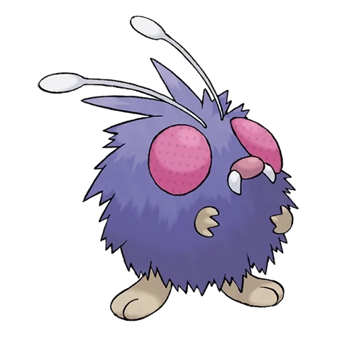 벌레/독 타입 포켓몬 콘팡의 이미지