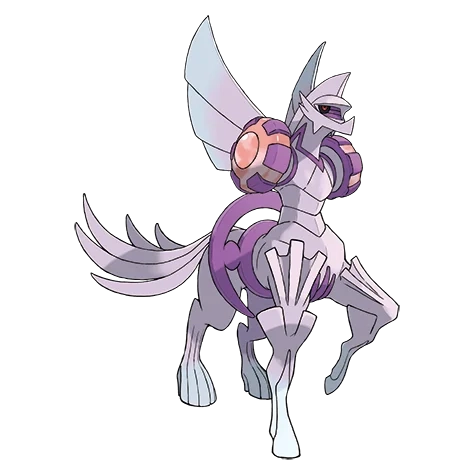 물/드래곤 타입 포켓몬 펄기아의 이미지