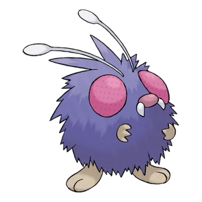 벌레/독 타입 포켓몬 콘팡의 이미지