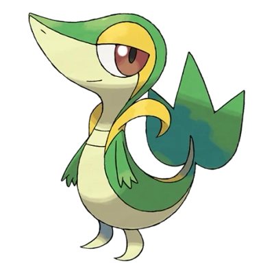 풀 타입 포켓몬 주리비얀의 이미지