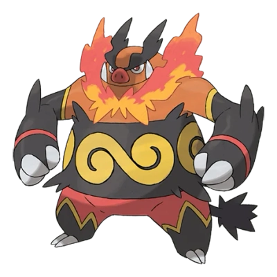 불꽃/격투 타입 포켓몬 염무왕의 이미지