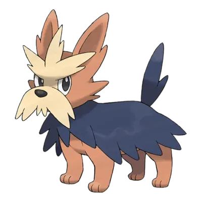 노말 타입 포켓몬 하데리어의 이미지