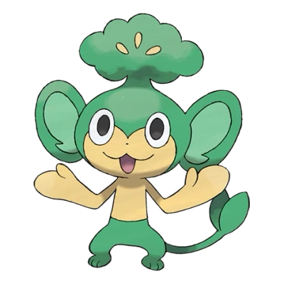 풀 타입 포켓몬 야나프의 이미지