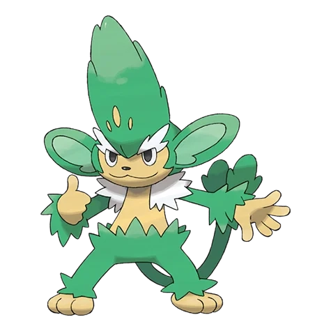 풀 타입 포켓몬 야나키의 이미지