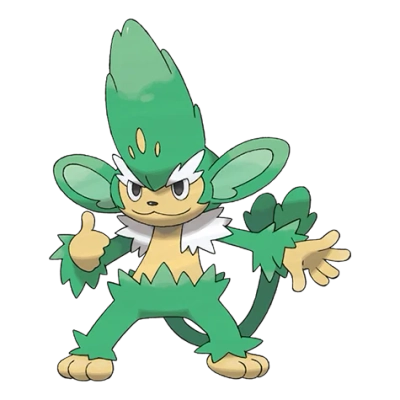 풀 타입 포켓몬 야나키의 이미지