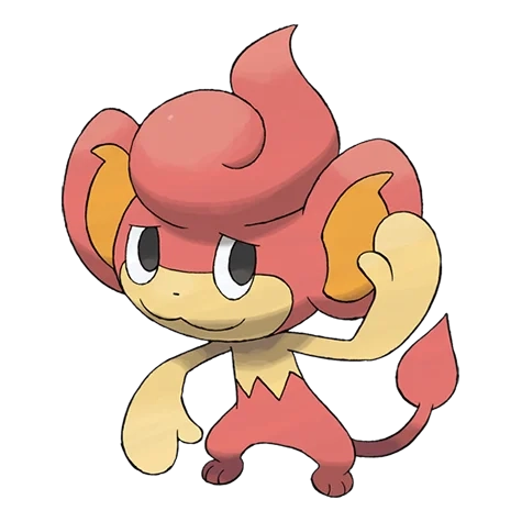 불꽃 타입 포켓몬 바오프의 이미지