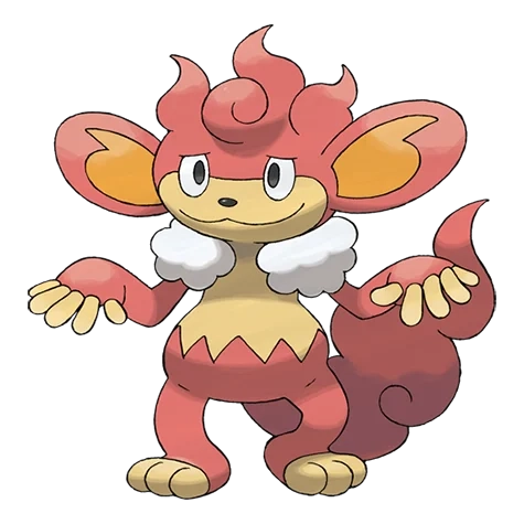불꽃 타입 포켓몬 바오키의 이미지