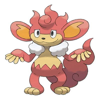 불꽃 타입 포켓몬 바오키의 이미지