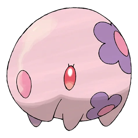 에스퍼 타입 포켓몬 몽나의 이미지