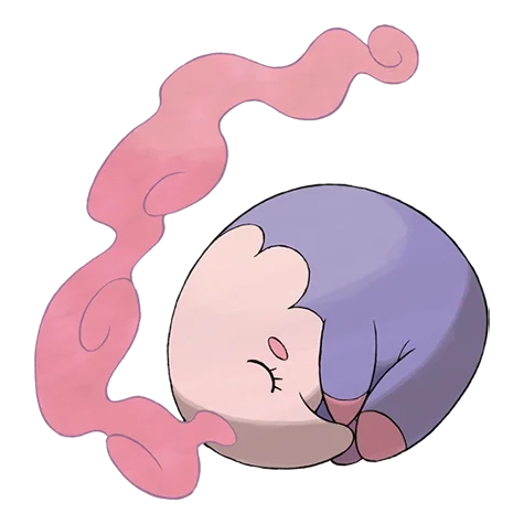 에스퍼 타입 포켓몬 몽얌나의 이미지