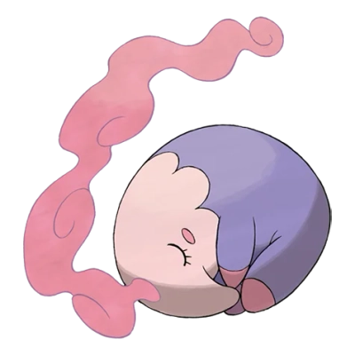 에스퍼 타입 포켓몬 몽얌나의 이미지