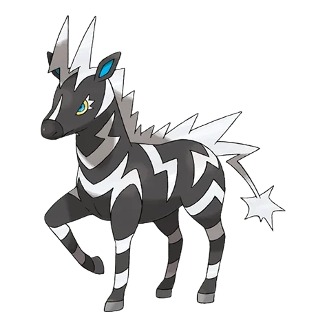 전기 타입 포켓몬 제브라이카의 이미지
