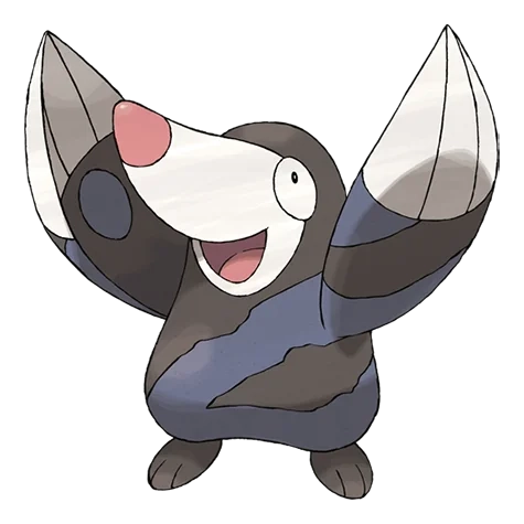 땅 타입 포켓몬 두더류의 이미지