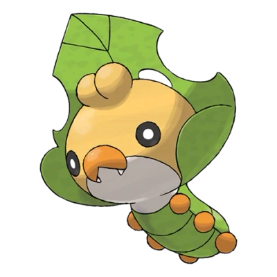 벌레/풀 타입 포켓몬 두르보의 이미지
