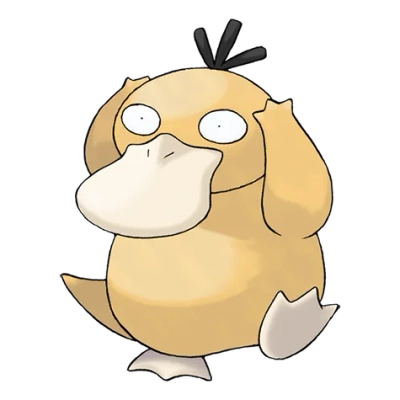 물 타입 포켓몬 고라파덕의 이미지