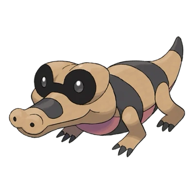 땅/악 타입 포켓몬 깜눈크의 이미지