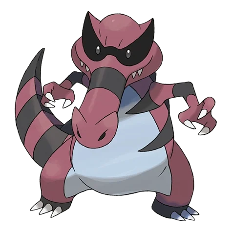 땅/악 타입 포켓몬 악비아르의 이미지