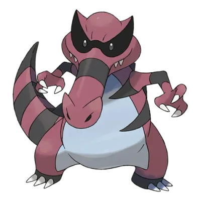 땅/악 타입 포켓몬 악비아르의 이미지