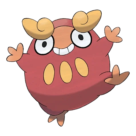 불꽃 타입 포켓몬 달막화의 이미지