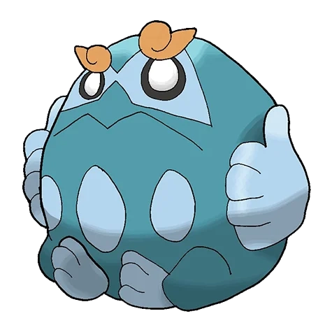 불꽃 타입 포켓몬 불비달마의 이미지