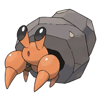벌레/바위 타입 포켓몬 돌살이의 이미지