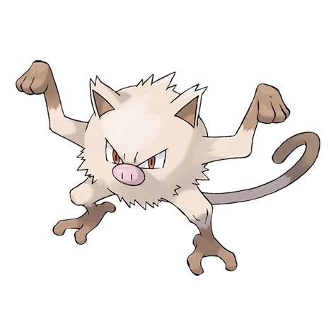 격투 타입 포켓몬 망키의 이미지