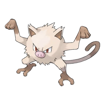 격투 타입 포켓몬 망키의 이미지