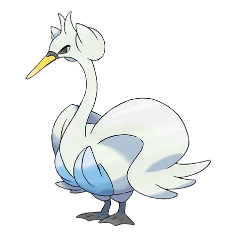 물/비행 타입 포켓몬 스완나의 이미지