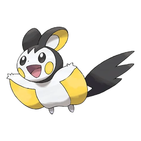 전기/비행 타입 포켓몬 에몽가의 이미지